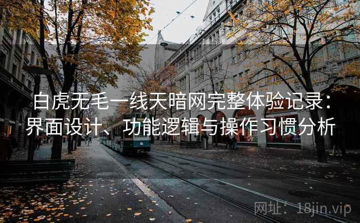 白虎无毛一线天暗网完整体验记录:界面设计、功能逻辑与操作习惯分析