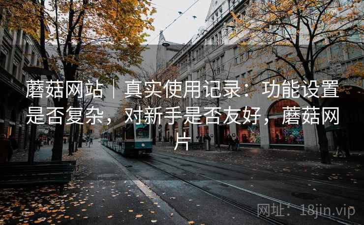 蘑菇网站|真实使用记录:功能设置是否复杂,对新手是否友好,蘑菇网片