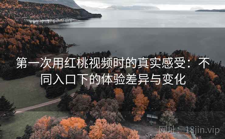第一次用红桃视频时的真实感受：不同入口下的体验差异与变化